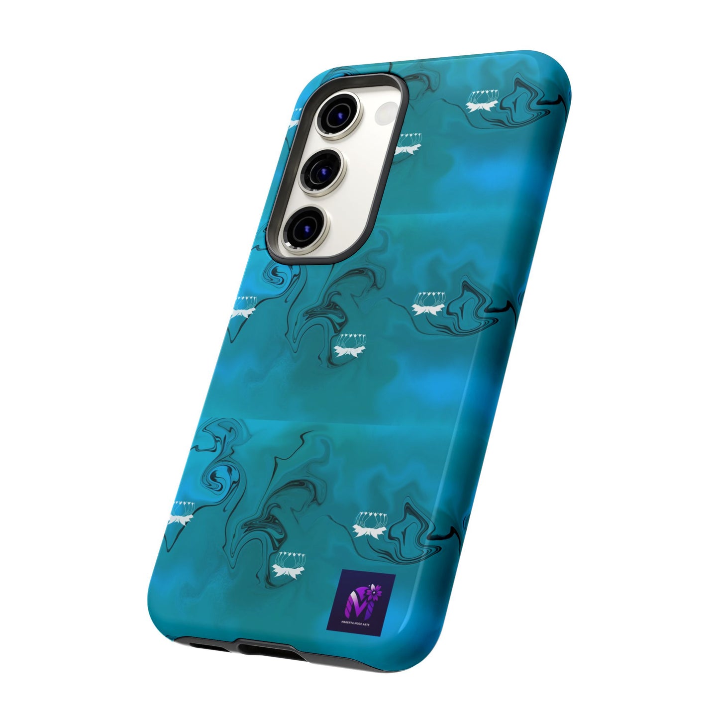 Tough Cases - White Lotus print