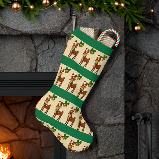Santa Stocking Reindeer Jingle