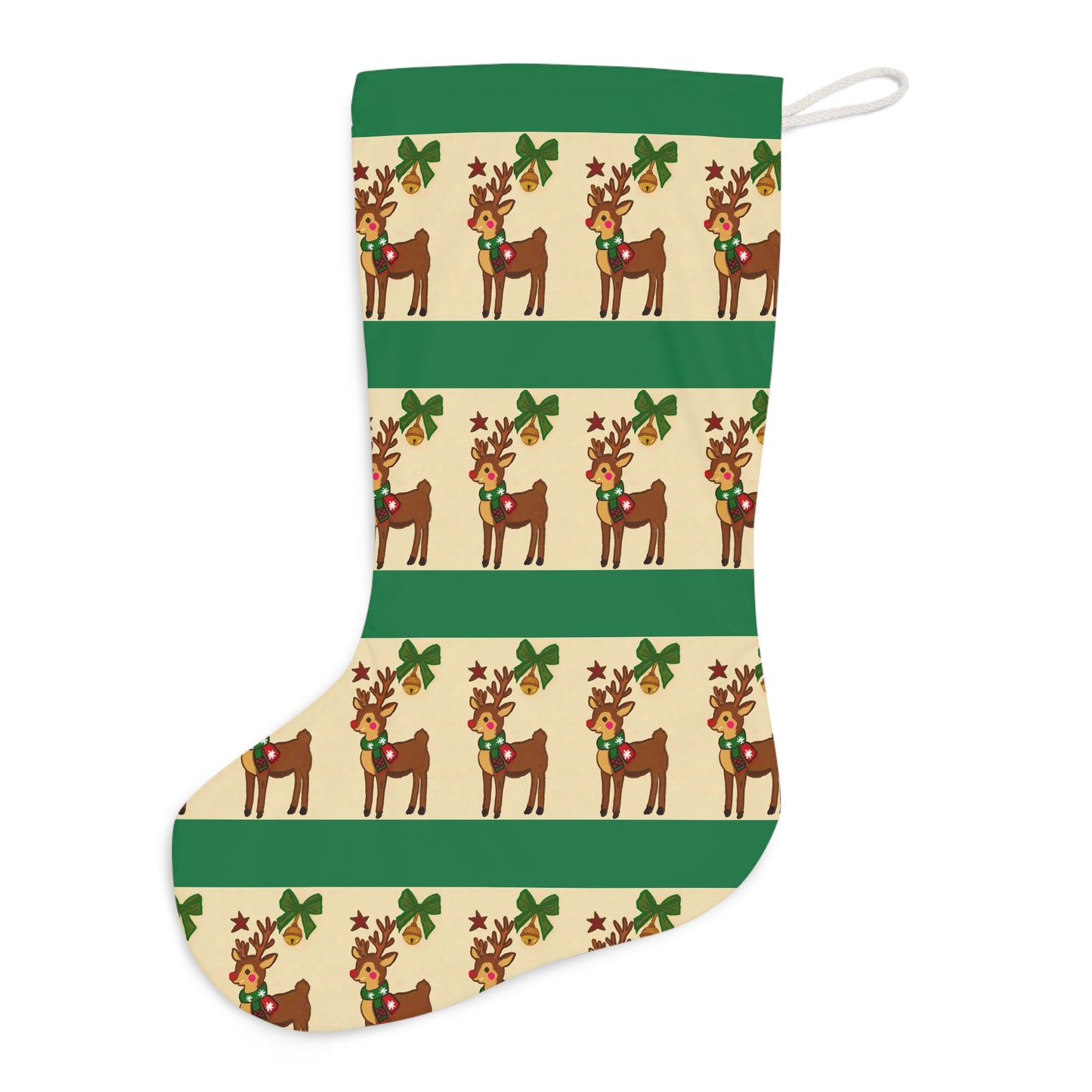 Santa Stocking Reindeer Jingle