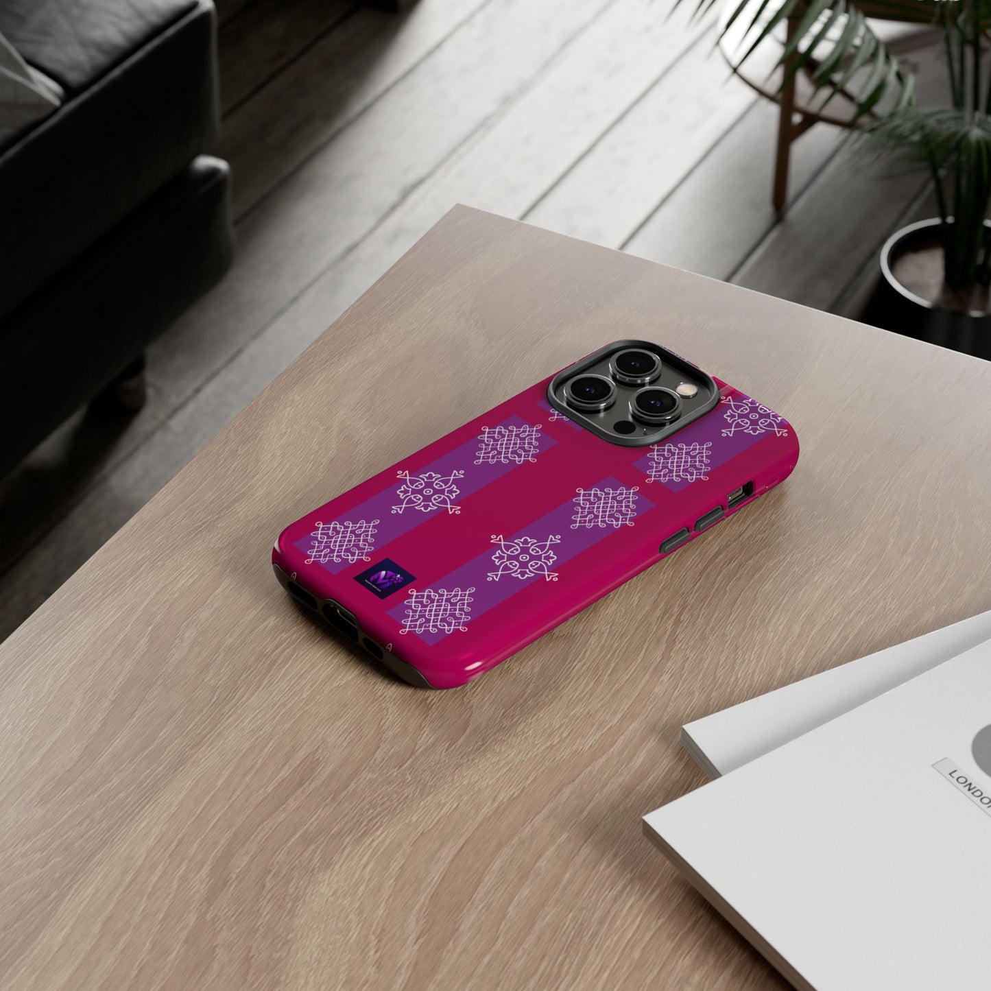Tough Cases - Dots and Curves print