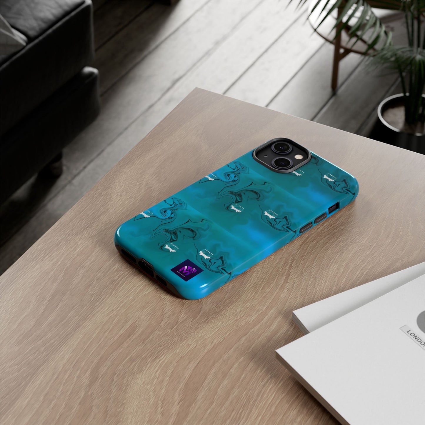 Tough Cases - White Lotus print