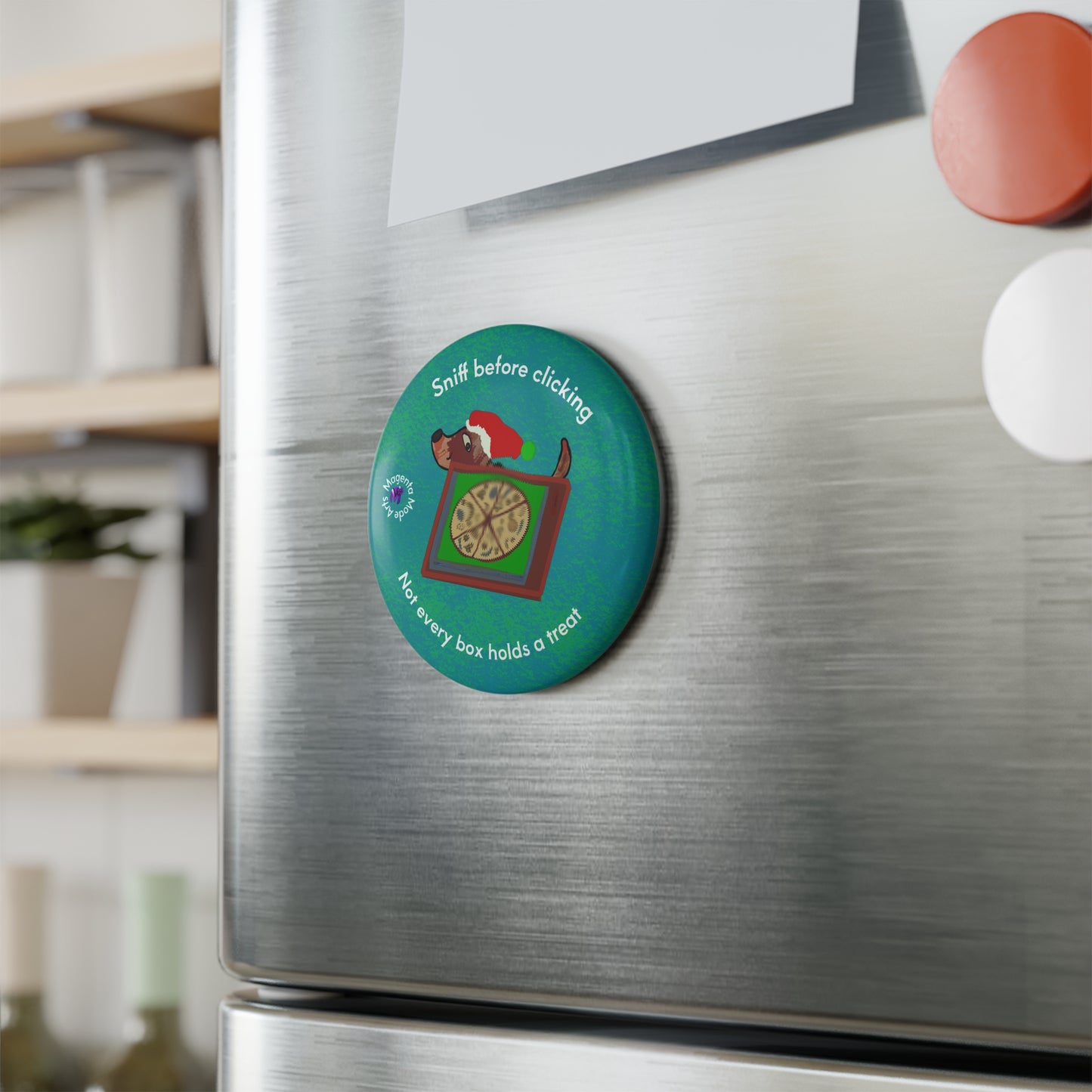 Cyber Magnets- Pizza Box (Set of 10 pieces)