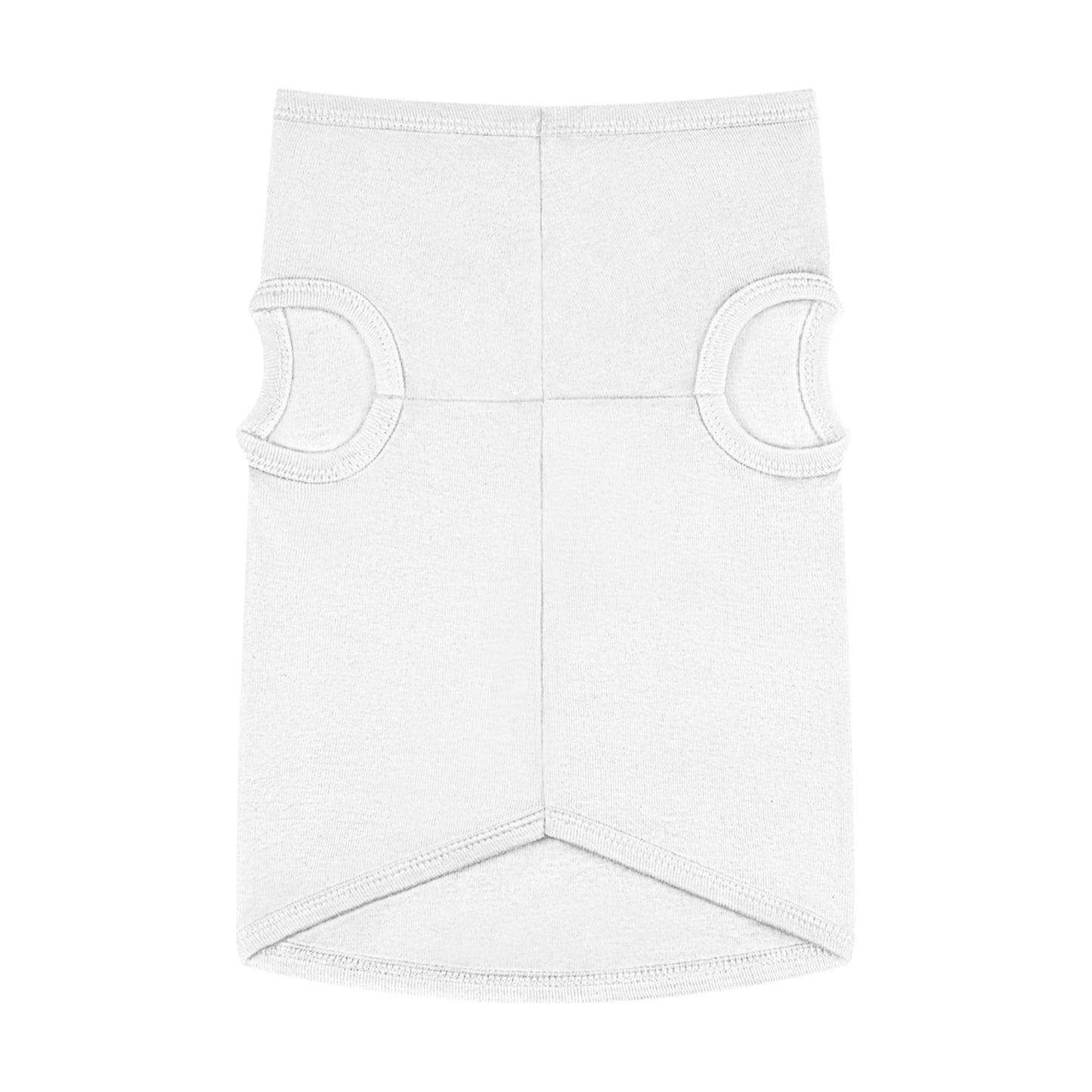 Designer Pet Tank Top - Orange Bubbles