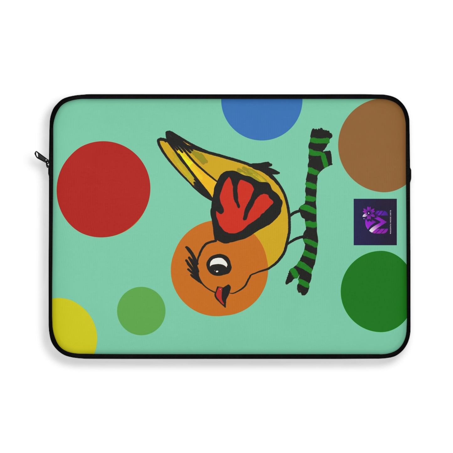 Laptop Sleeve - Bird with Dots