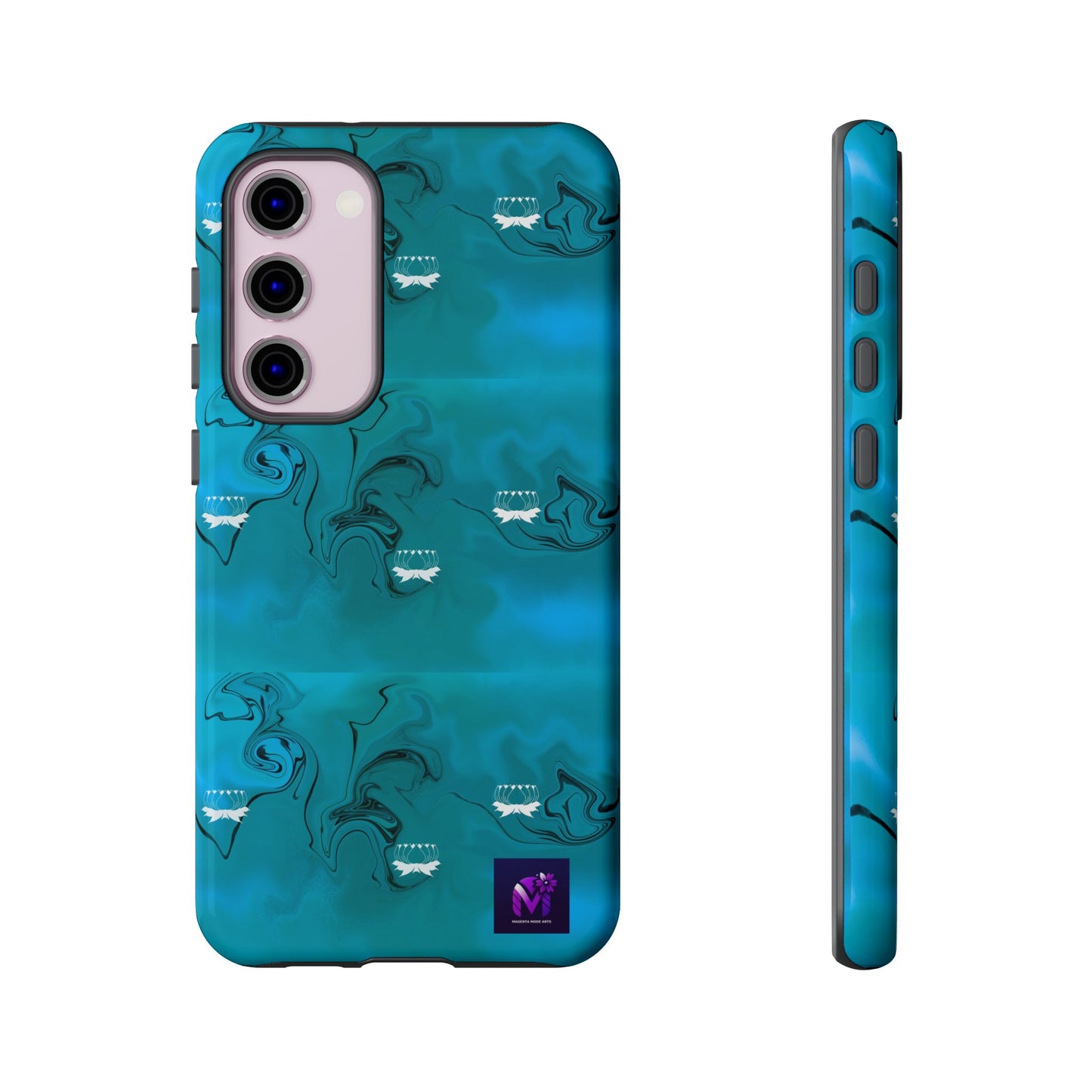 Tough Cases - White Lotus print