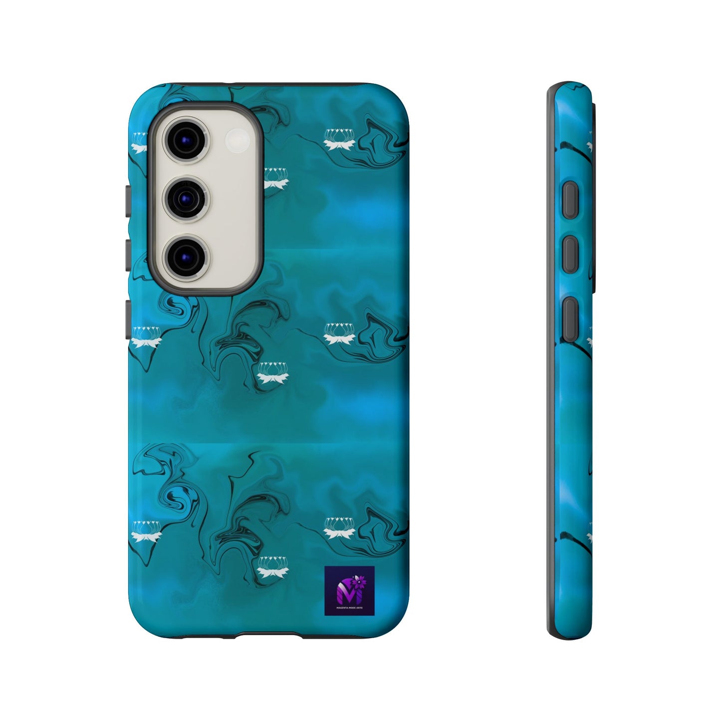 Tough Cases - White Lotus print
