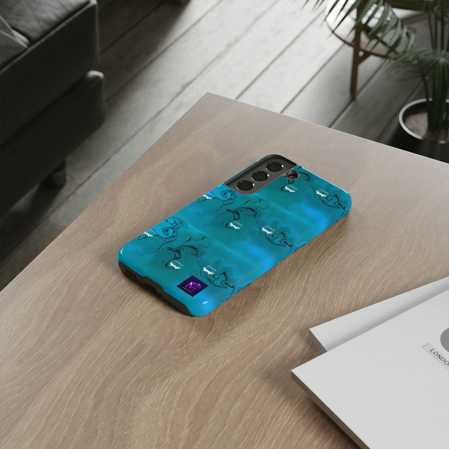 Tough Cases - White Lotus print