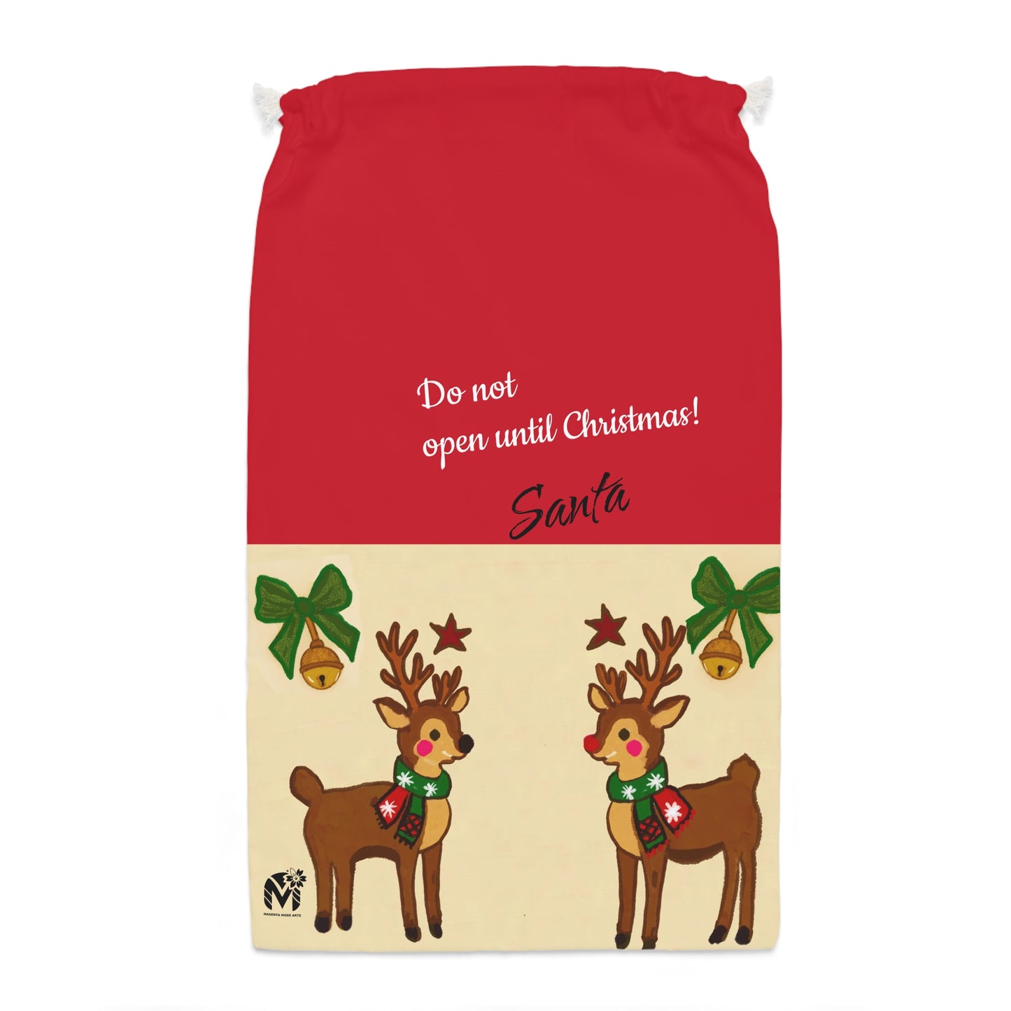 Jingle Reindeer Santa Sack