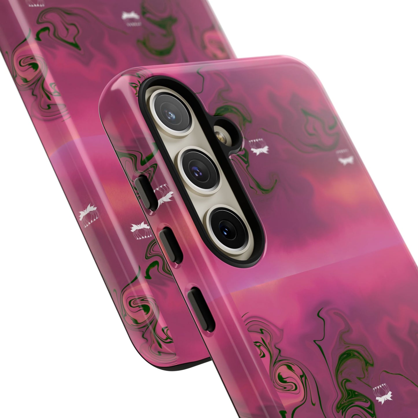 Tough Cases - Magenta Aura print