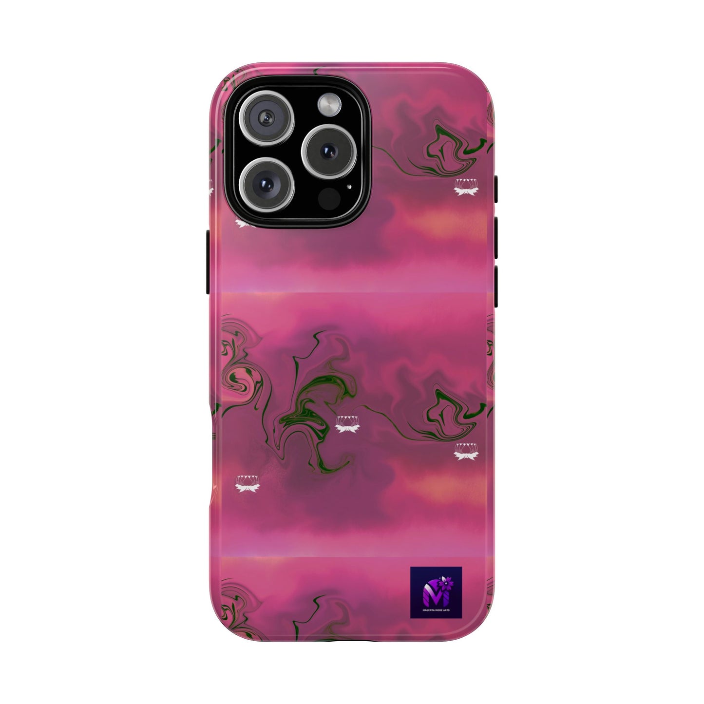 Tough Cases - Magenta Aura print