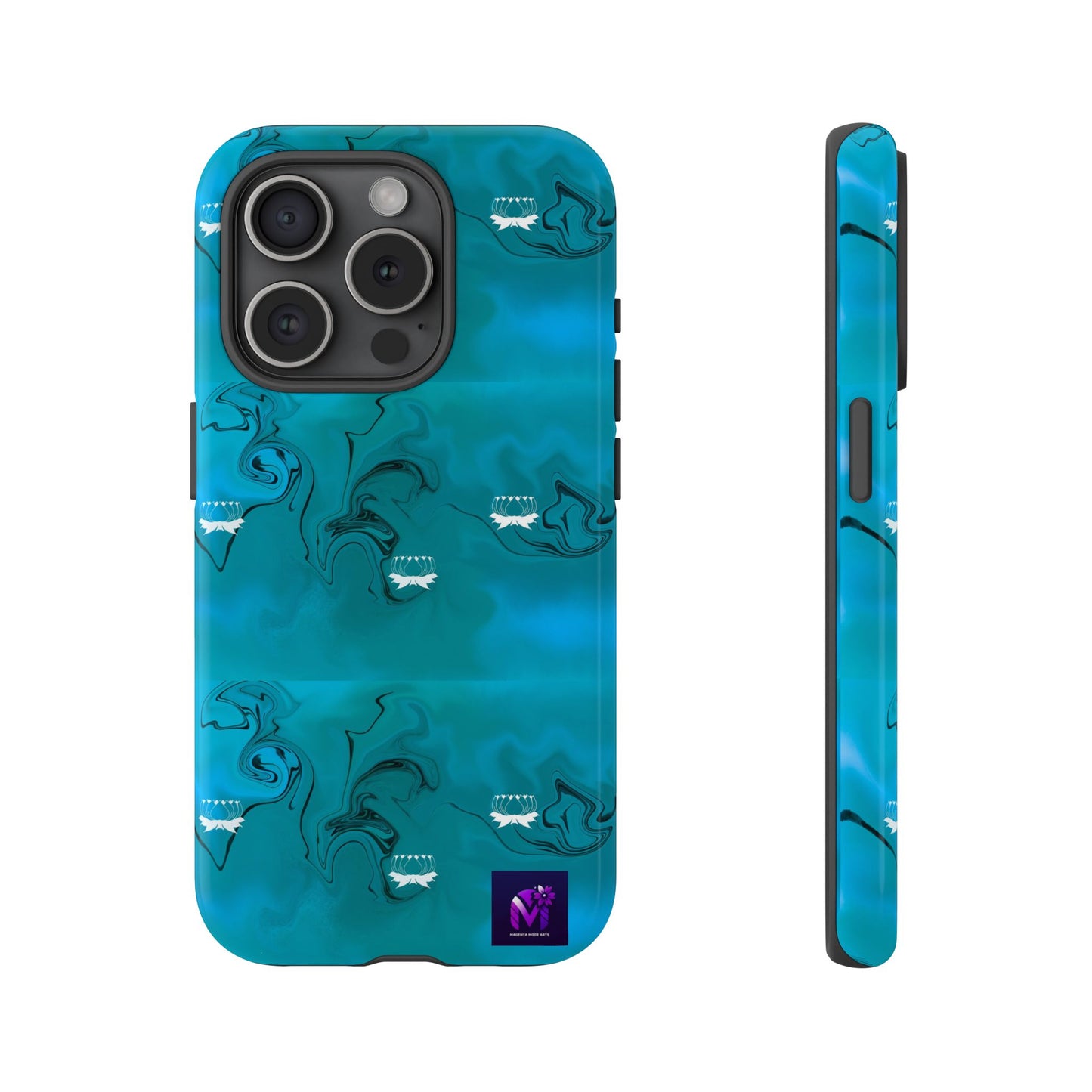 Tough Cases - White Lotus print