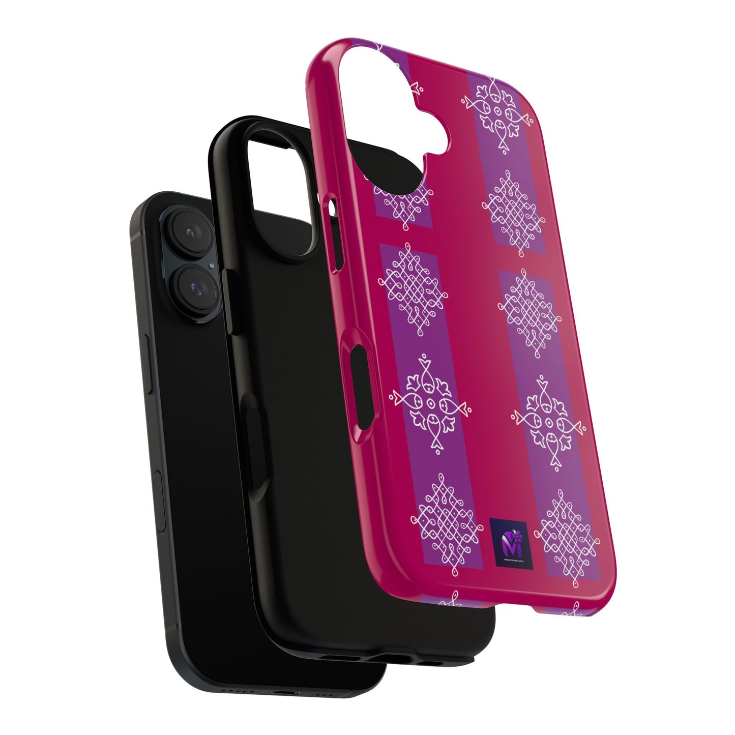 Tough Cases - Dots and Curves print