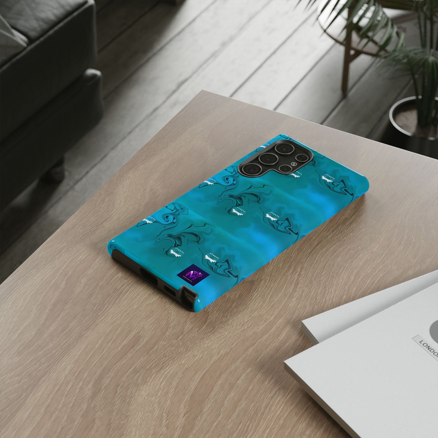 Tough Cases - White Lotus print
