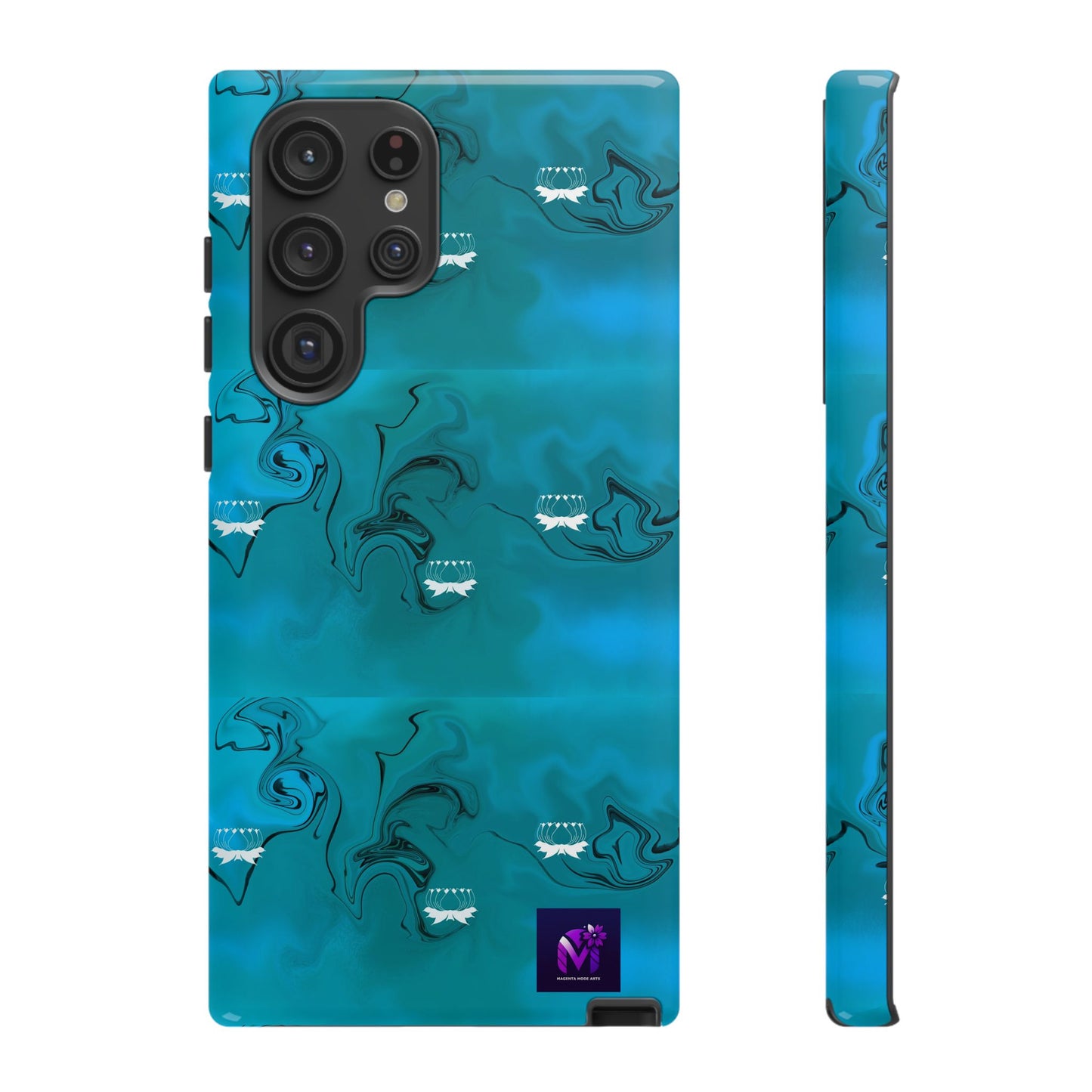 Tough Cases - White Lotus print