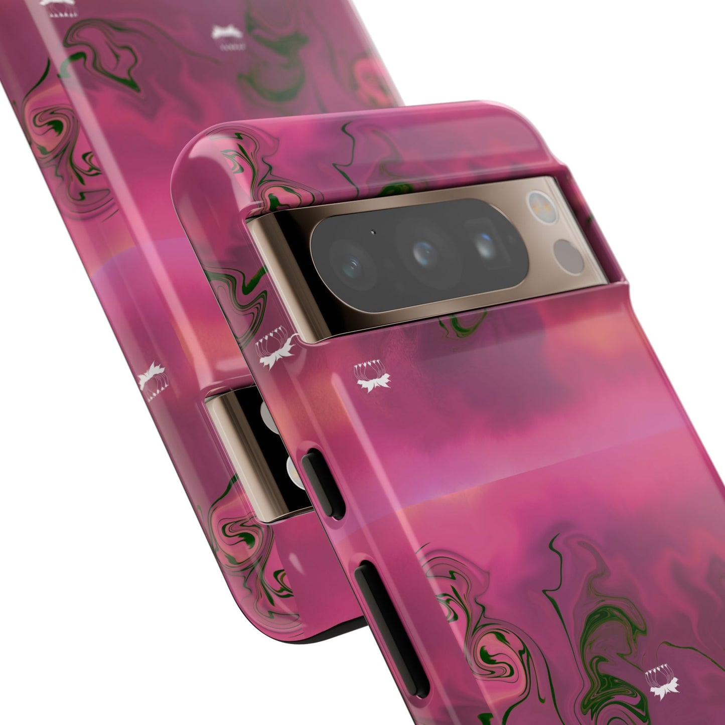 Tough Cases - Magenta Aura print