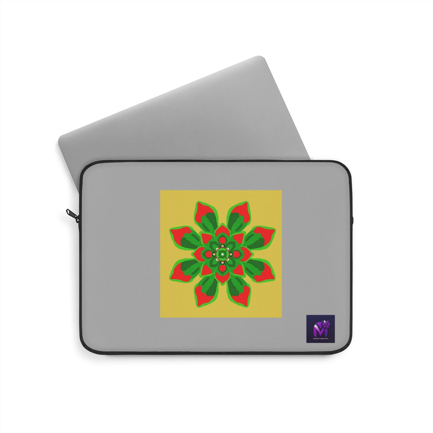 Laptop Sleeve - Mango Succulent print