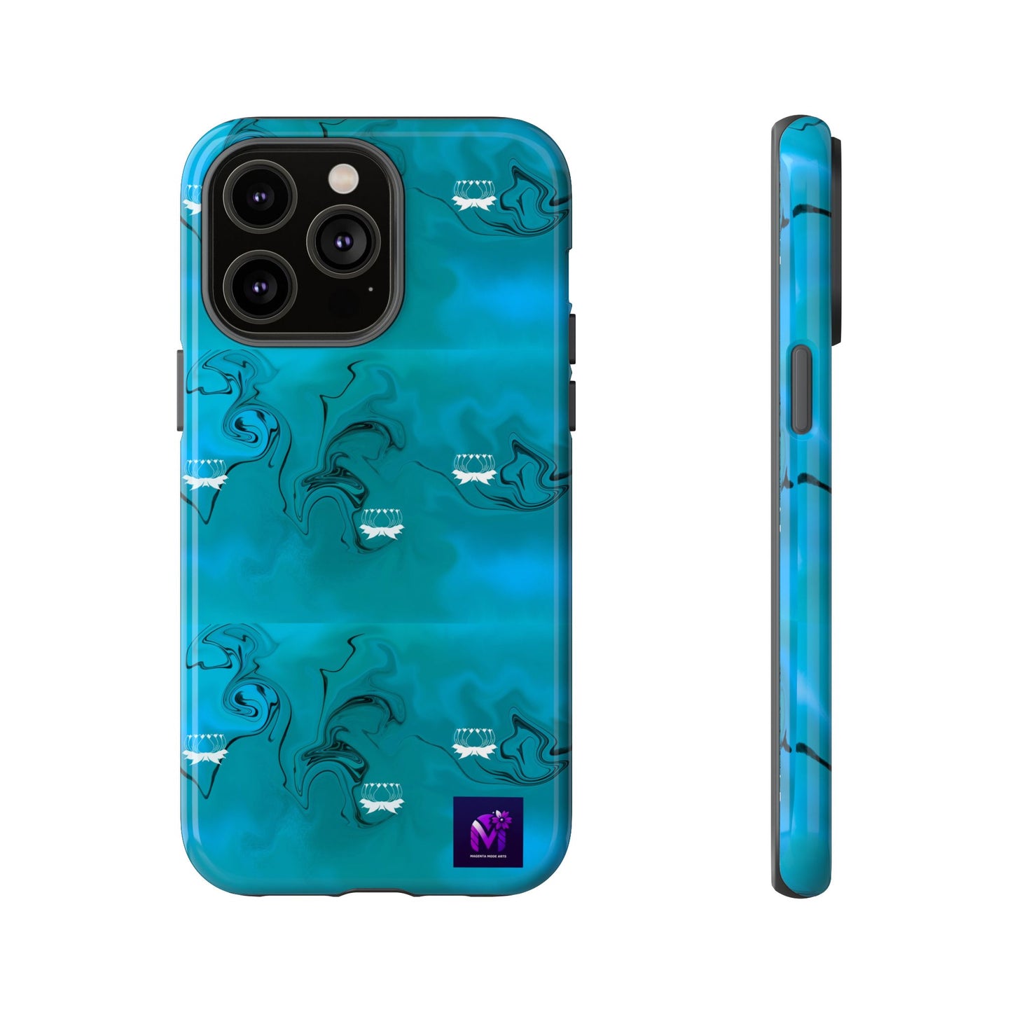 Tough Cases - White Lotus print