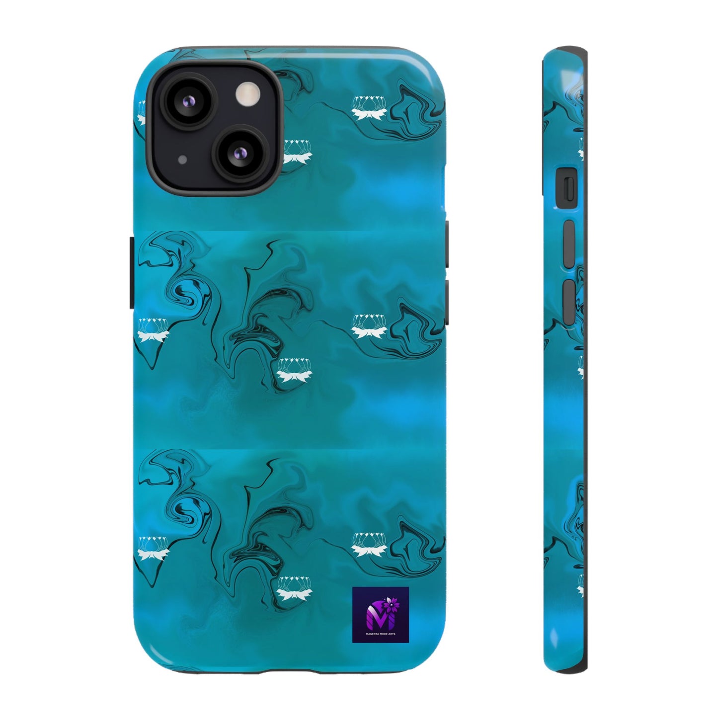 Tough Cases - White Lotus print