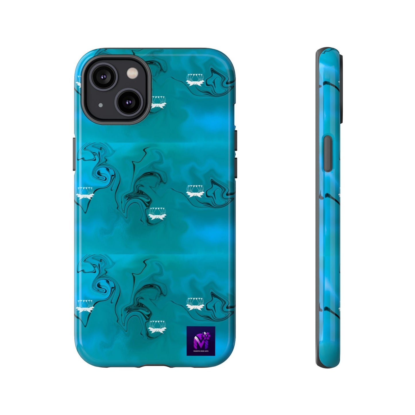 Tough Cases - White Lotus print