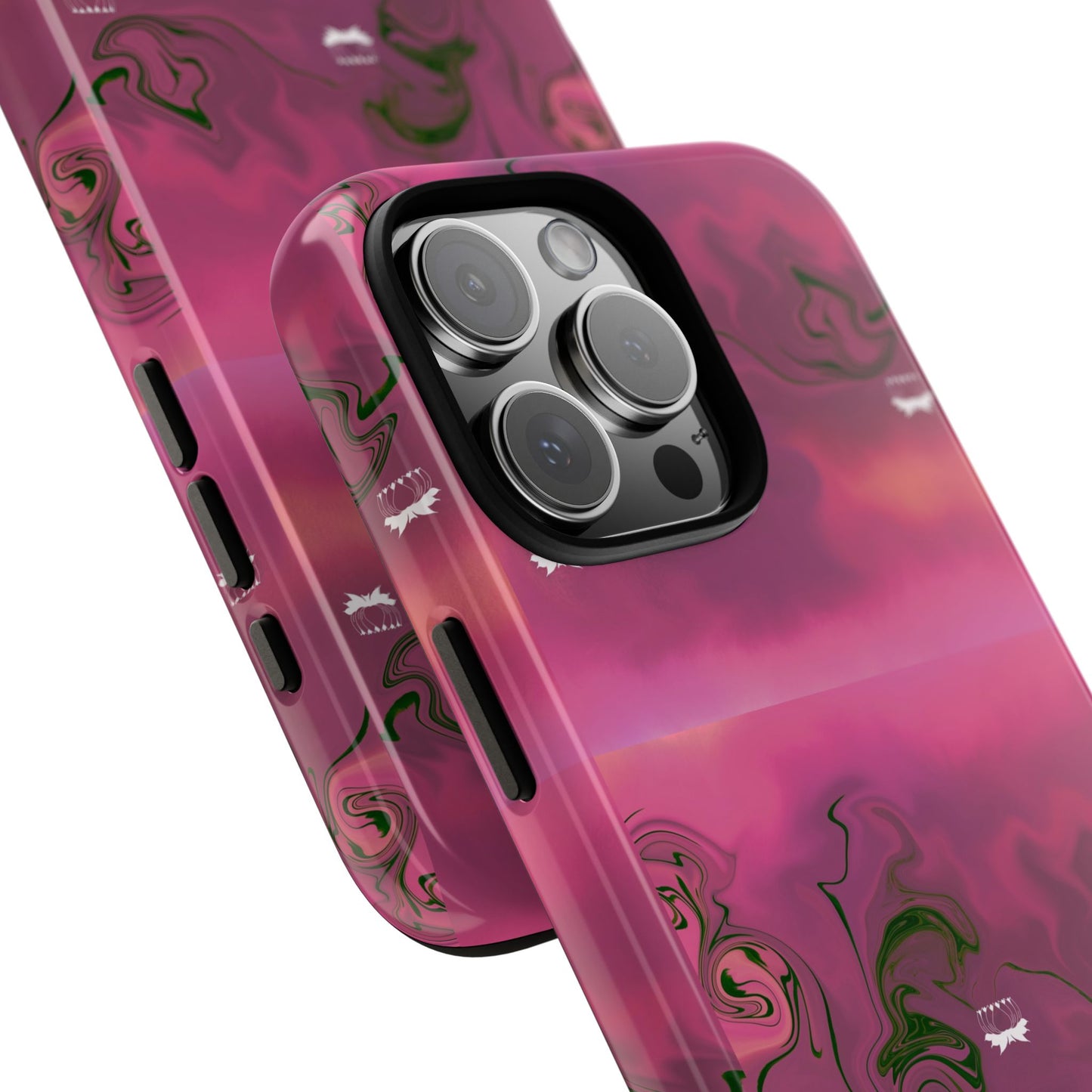 Tough Cases - Magenta Aura print
