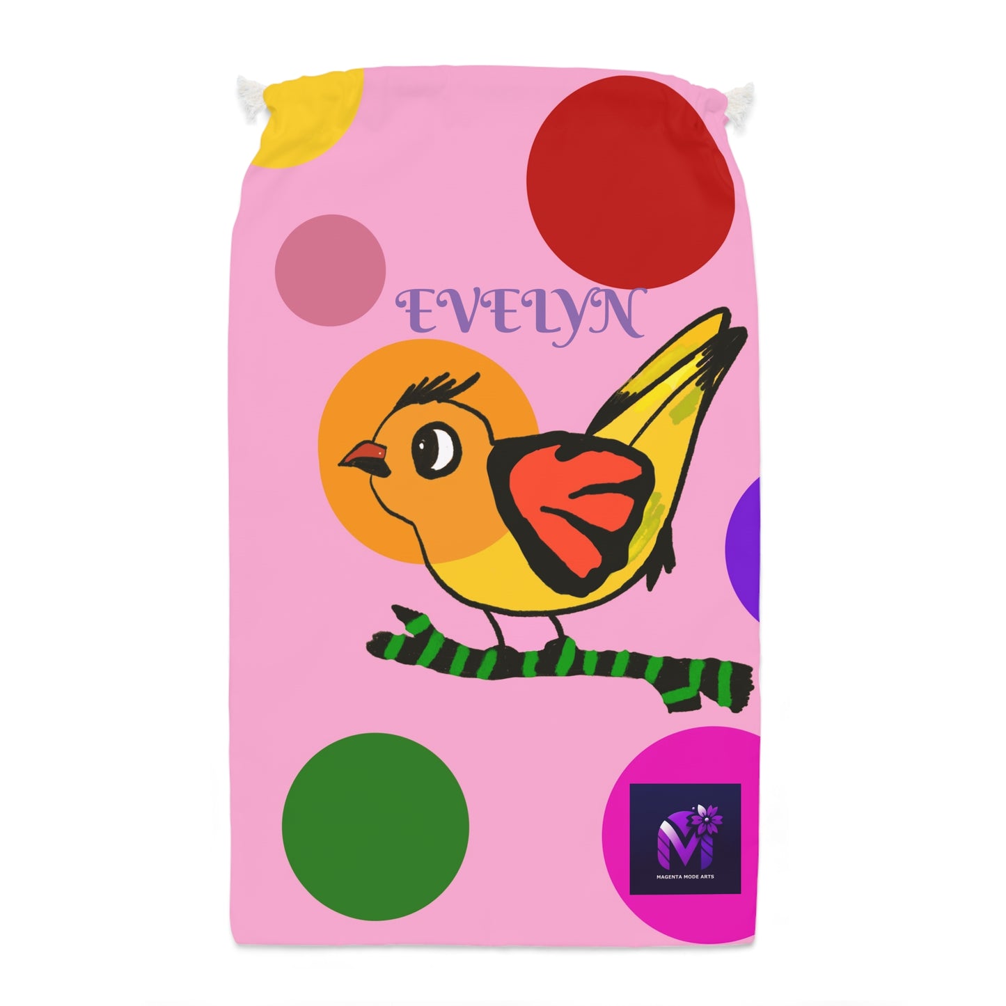 Chirpy Bird Santa Sack