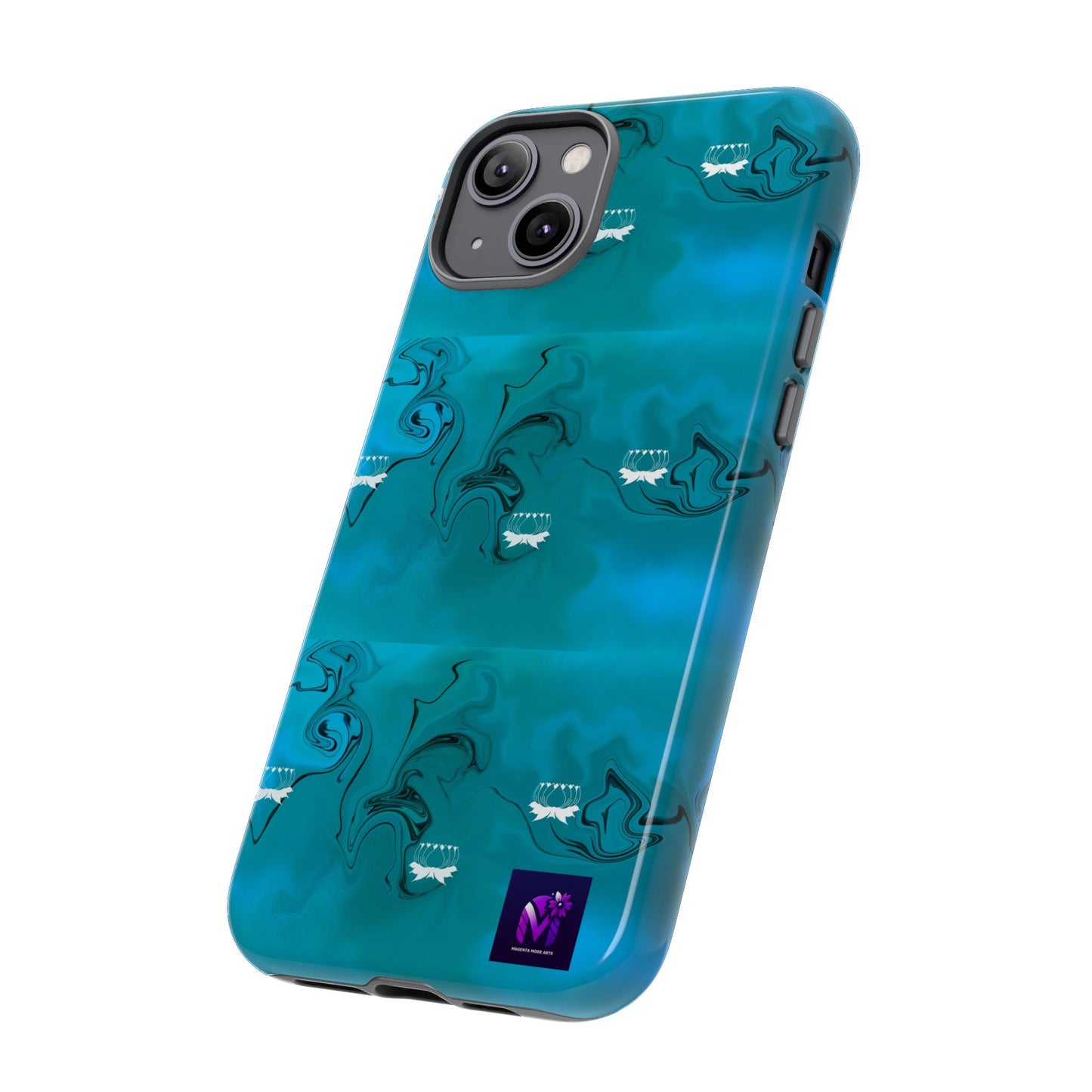 Tough Cases - White Lotus print