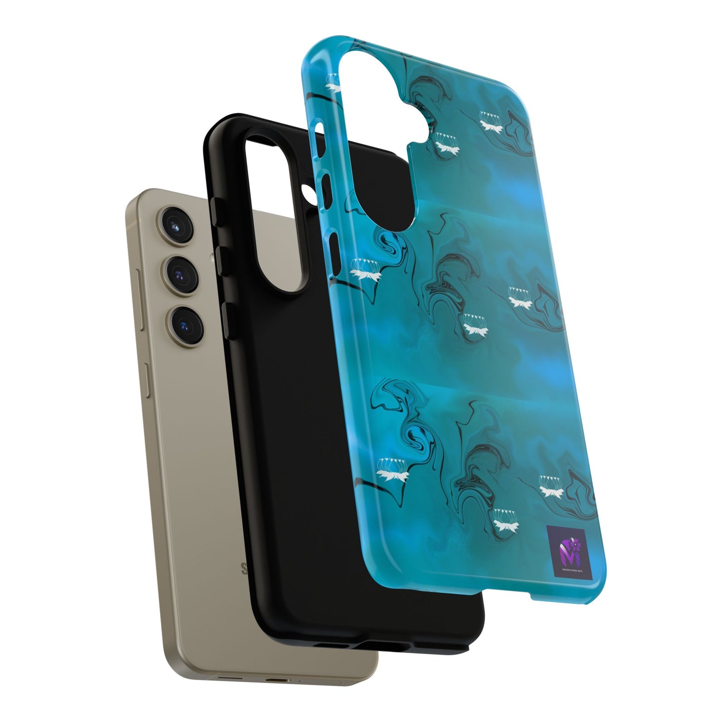 Tough Cases - White Lotus print