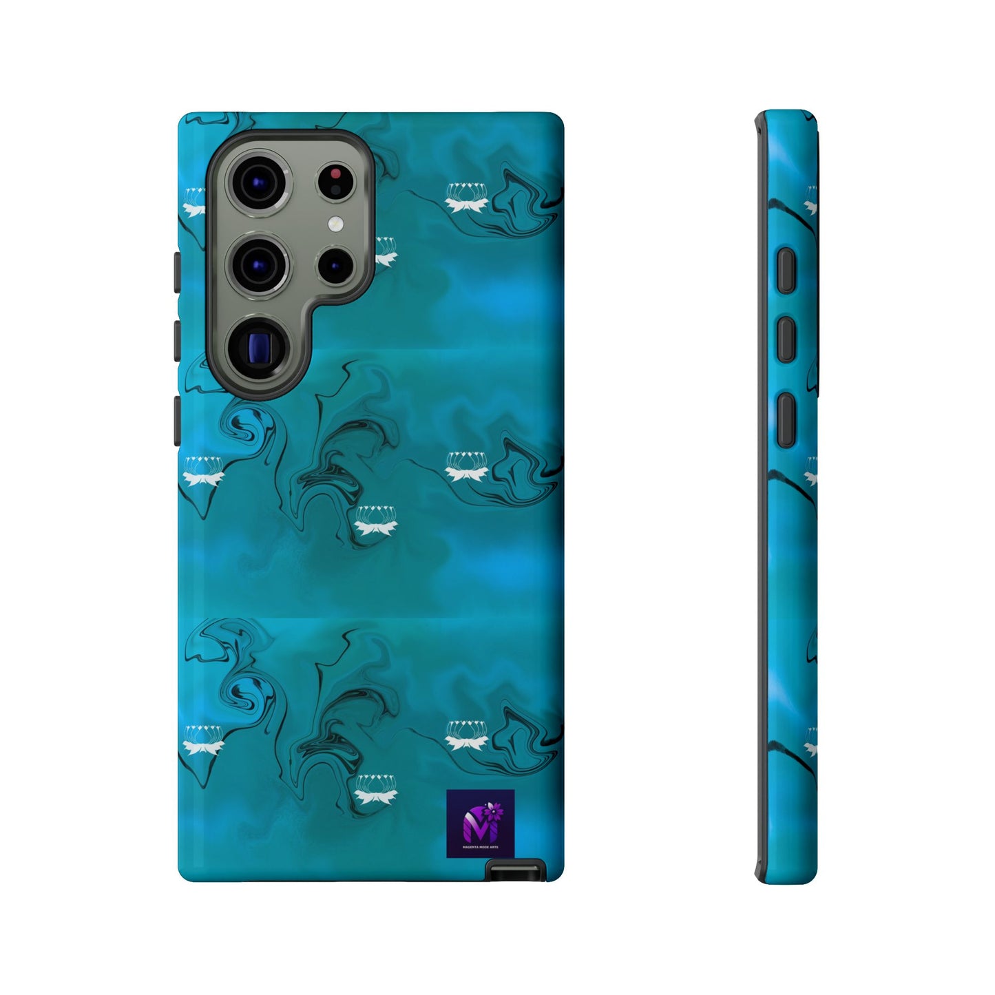 Tough Cases - White Lotus print