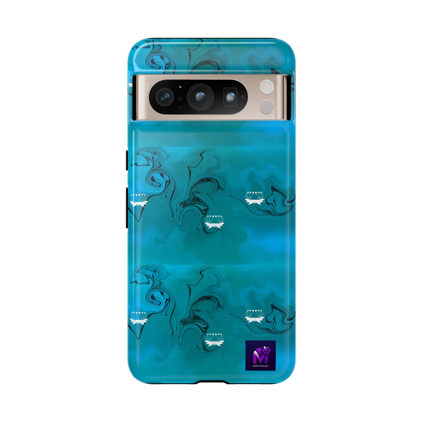 Tough Cases - White Lotus print
