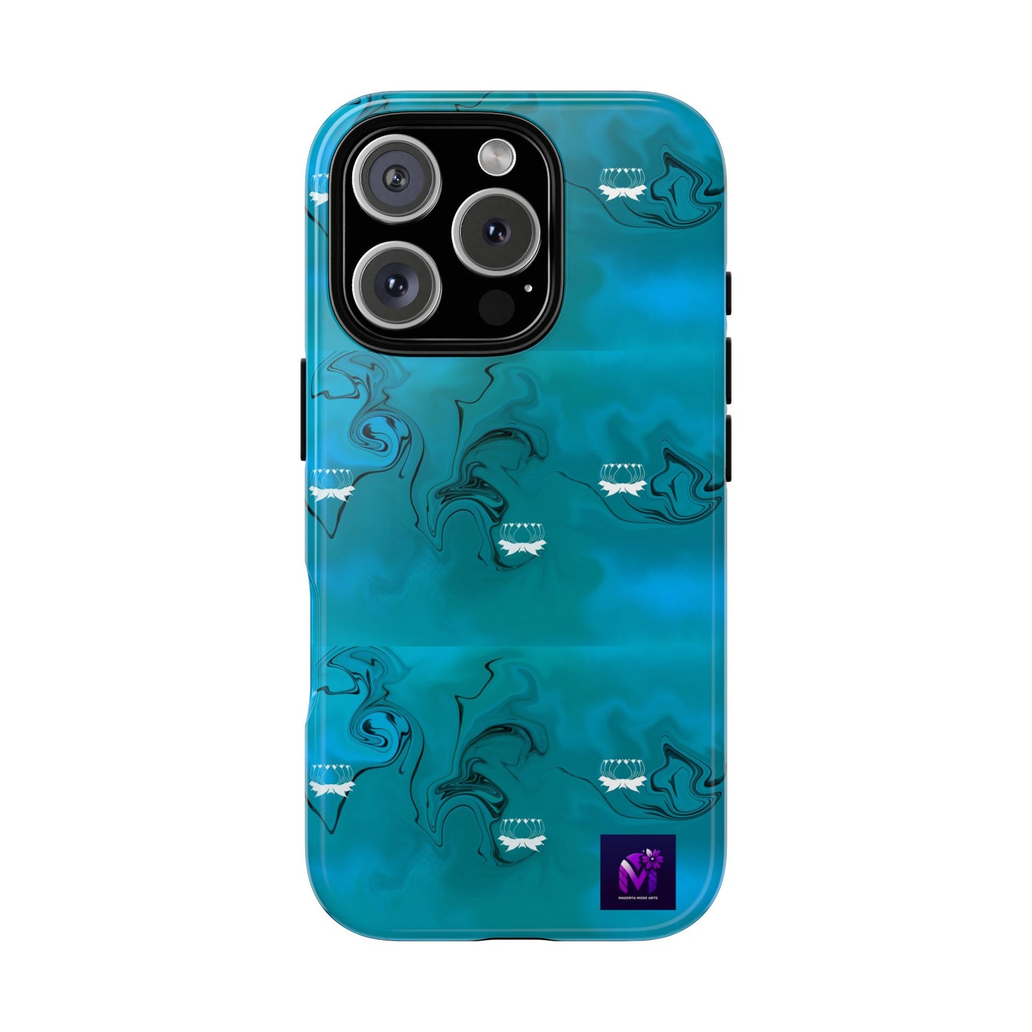 Tough Cases - White Lotus print