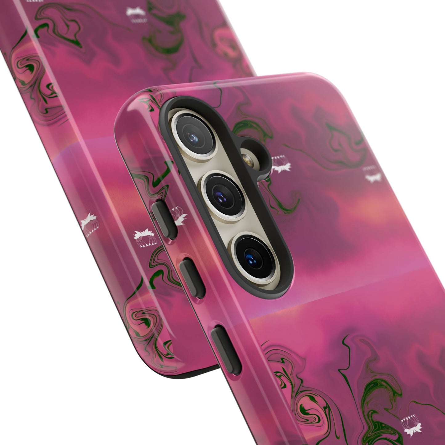 Tough Cases - Magenta Aura print