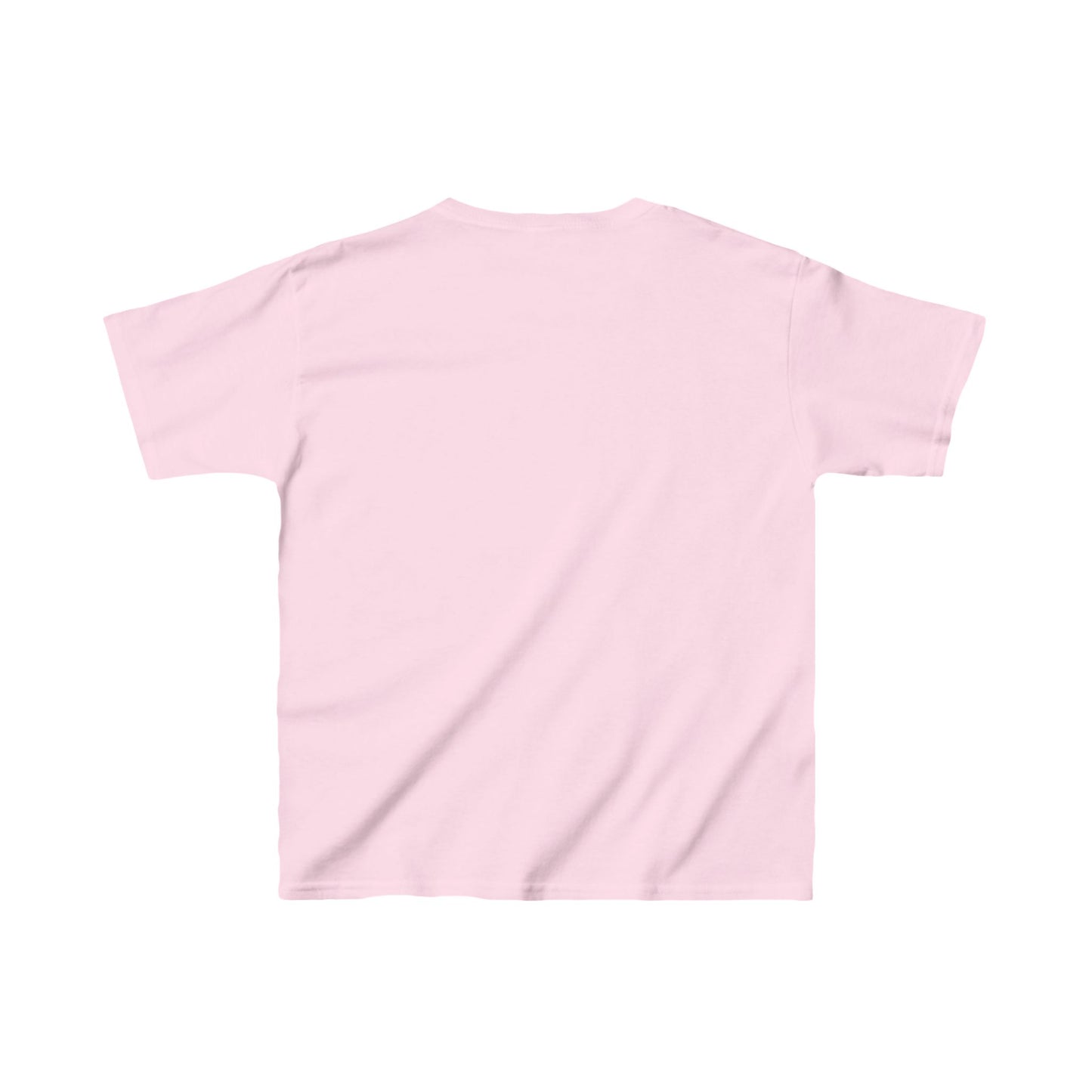 Kids Heavy Cotton Tee- Dotted and Feathered print