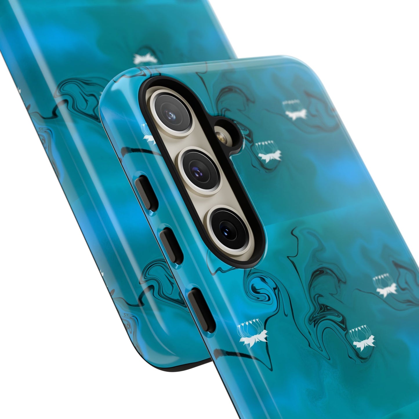 Tough Cases - White Lotus print