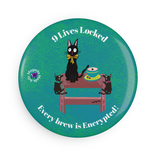 Cyber Magnets - Encrypted Brew (Set of 10 pieces)