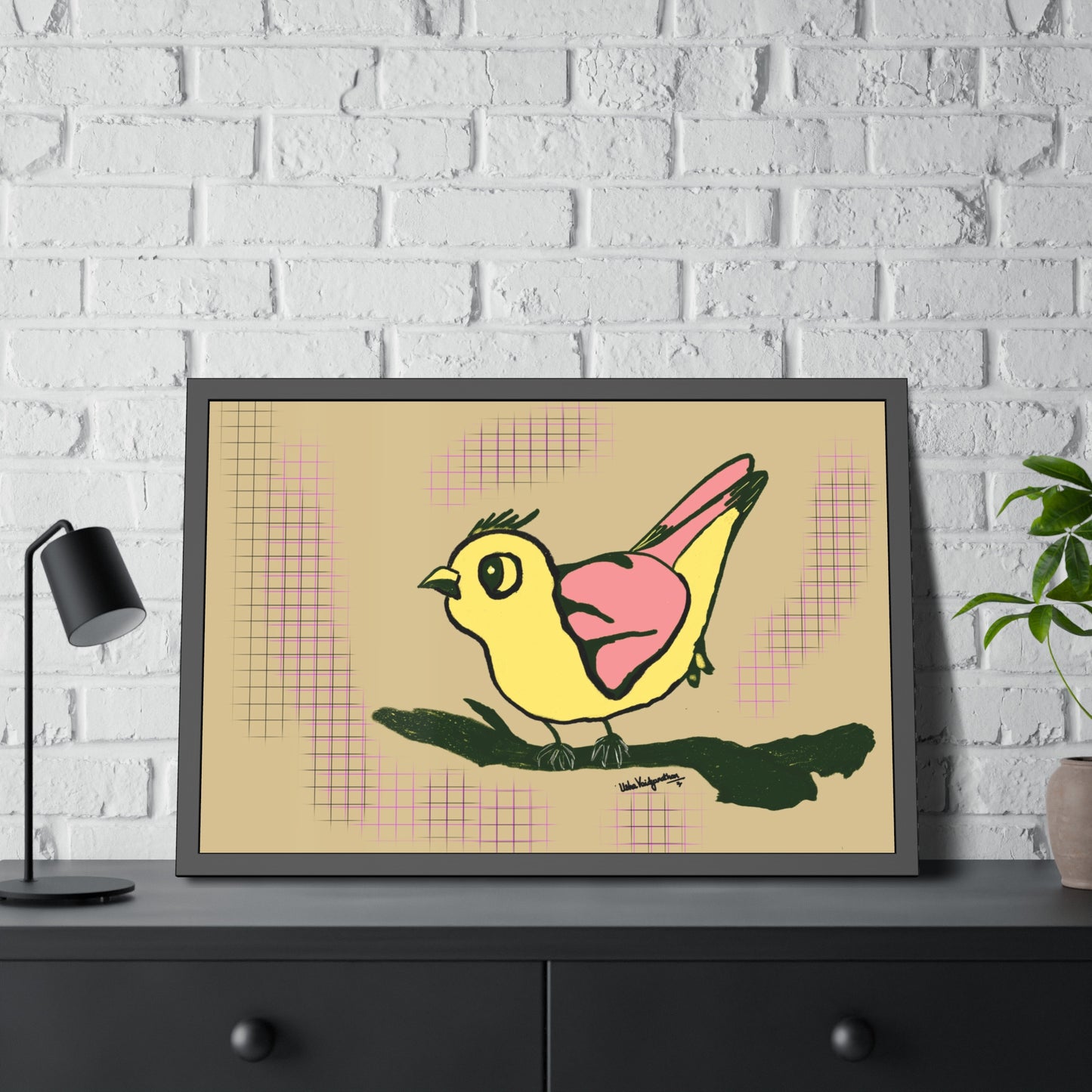 Sweet and soothing - Framed Art