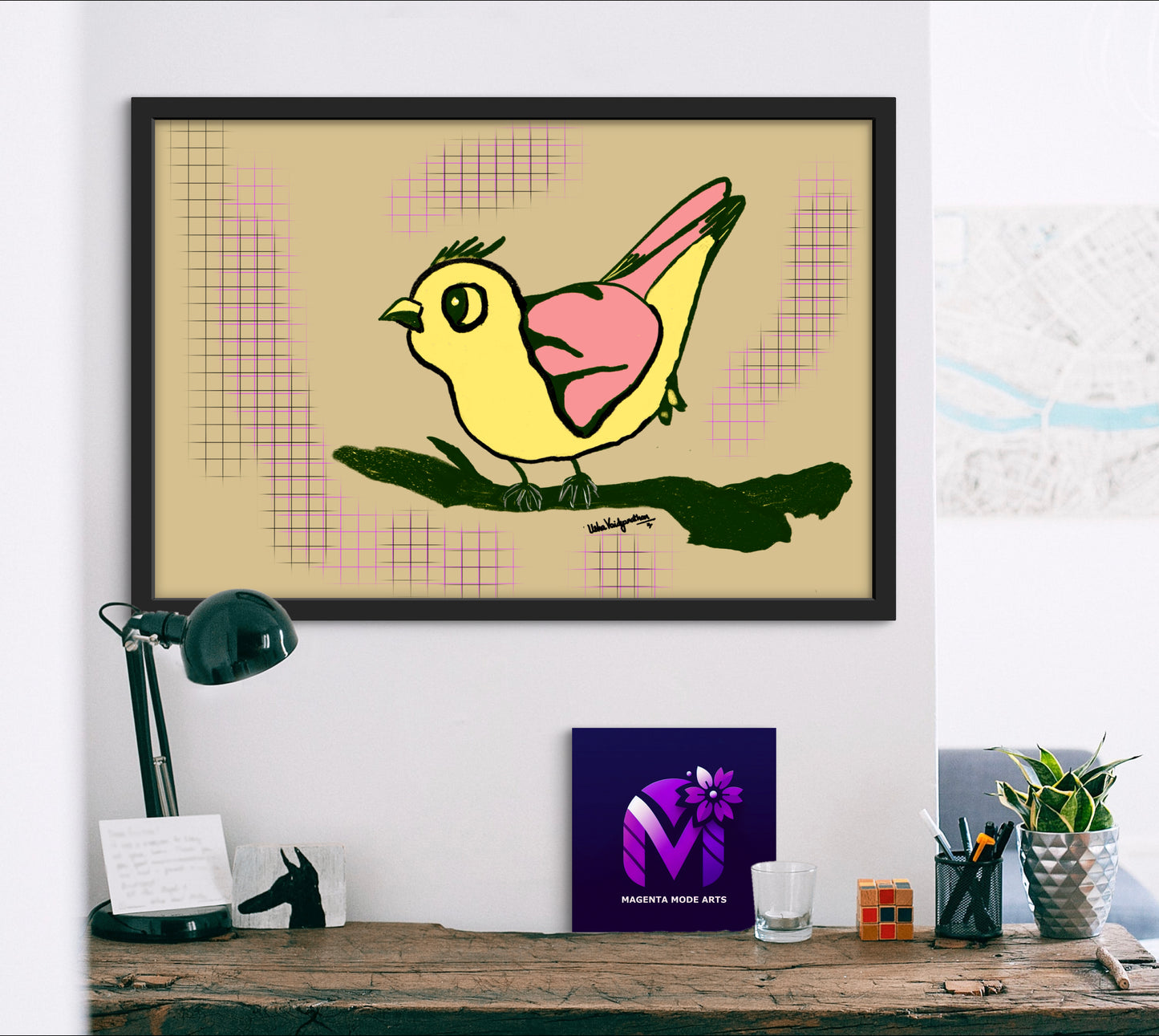 Sweet and soothing - Framed Art
