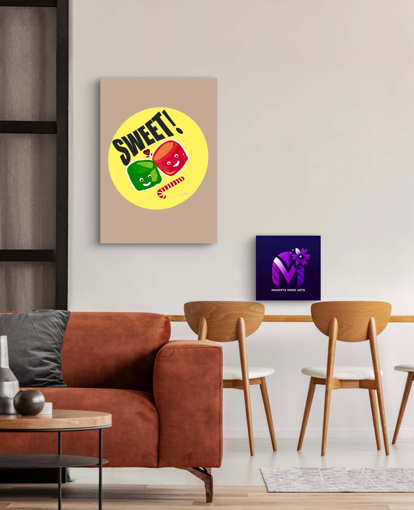 Christmas Edition Marshmallow and Candy - Rolled Poster