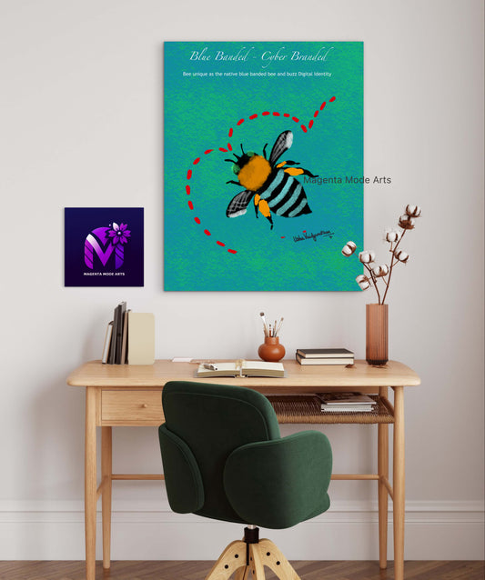 Cyber Buzz - Rolled Poster Art (no frame included)