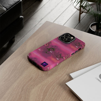 Tough Cases - Magenta Aura print
