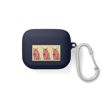 AirPods and AirPods Pro Case Cover - Purrfect Cat gaze print