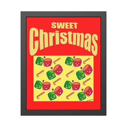 Sweet Christmas Marshmallow duos- Framed Art