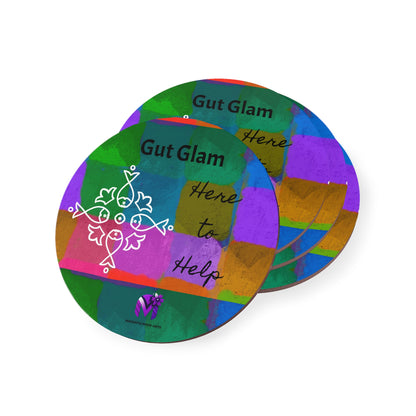 Speciality coasters - Gut Health ( Round/Square)