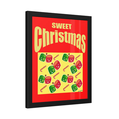 Sweet Christmas Marshmallow duos- Framed Art