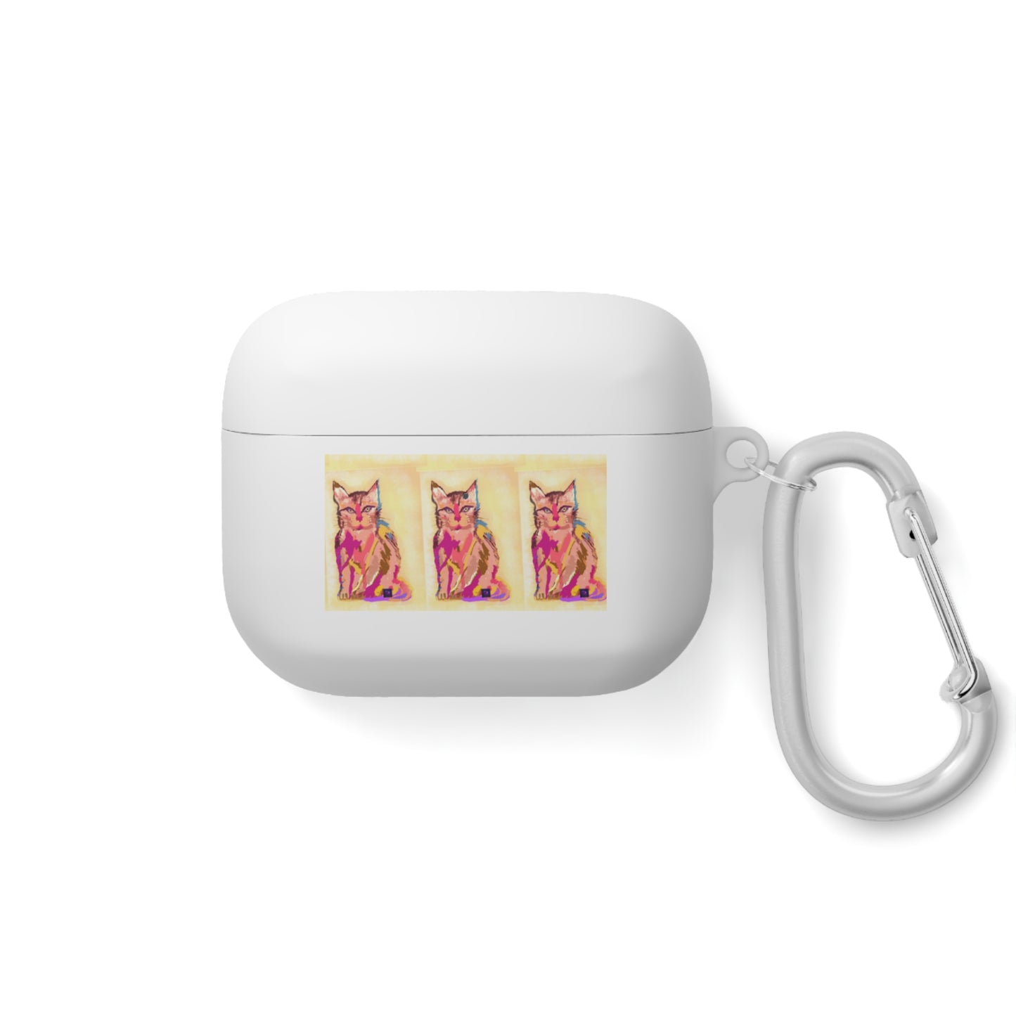 AirPods and AirPods Pro Case Cover - Purrfect Cat gaze print