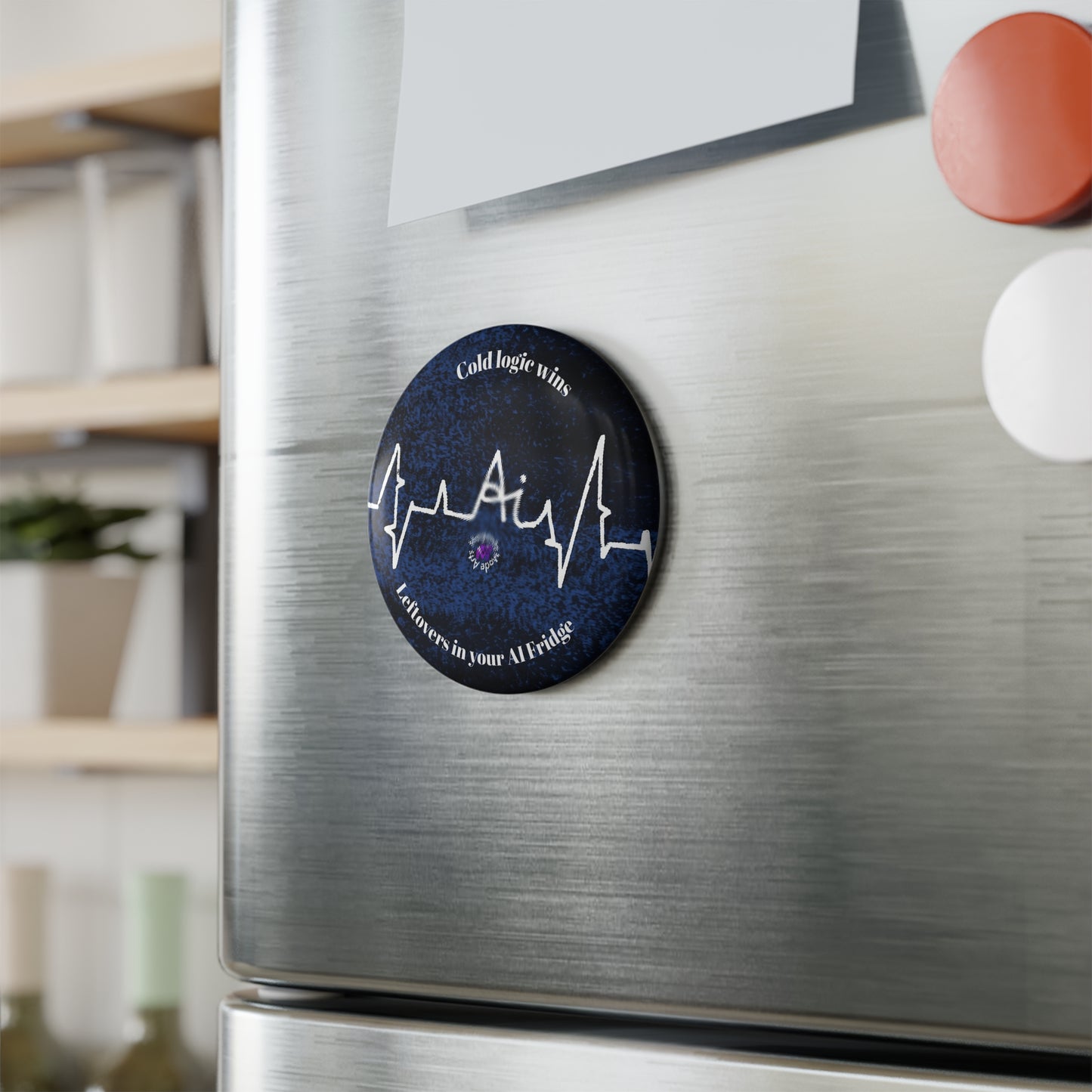 Gift Magnets - AI startup Fridge Magnet