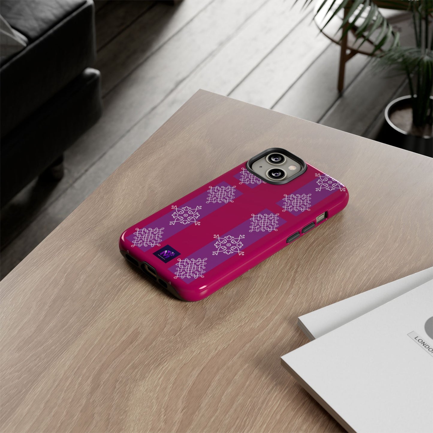 Tough Cases - Dots and Curves print