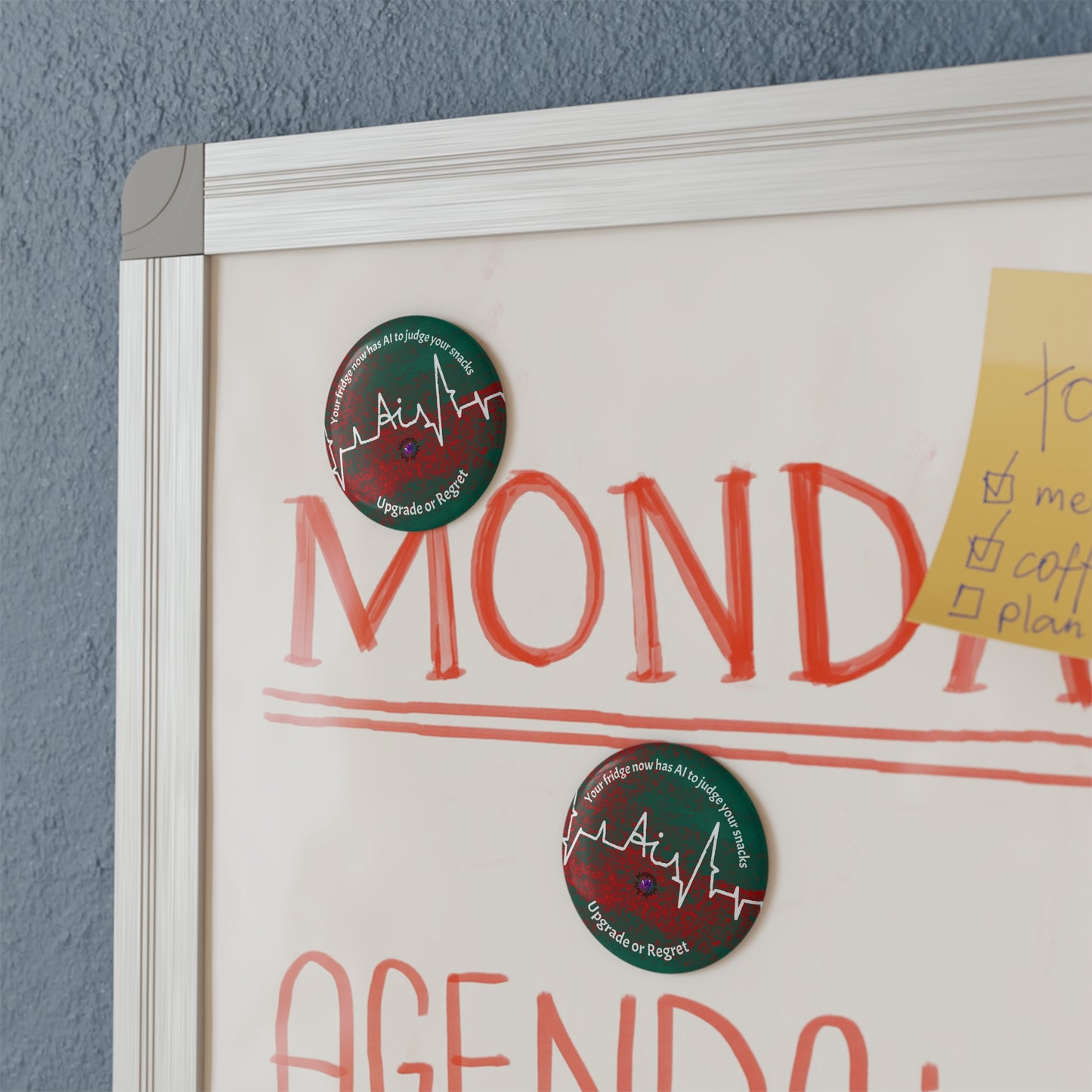 Gift Magnets - AI Fridge heart rate