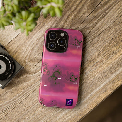 Tough Cases - Magenta Aura print