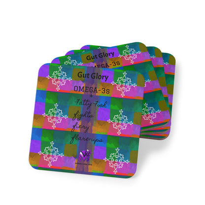 Speciality coasters - Gut Health ( Round/Square)