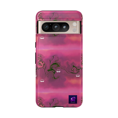 Tough Cases - Magenta Aura print